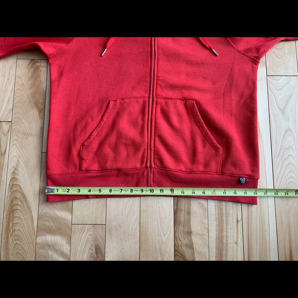 Aritzia TNA Red Hoodie XLarge - Picture 6 of 8